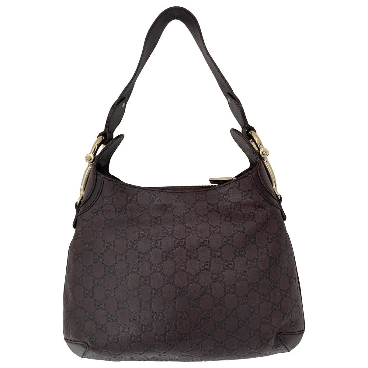 Gucci brown leather handbag