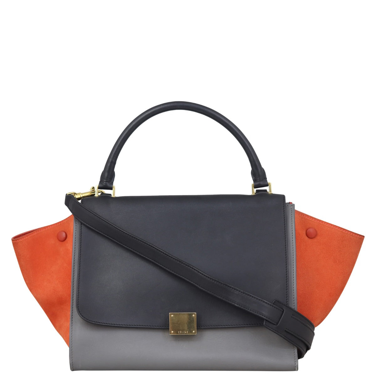 Celine Trapeze Handbag Medium Travel Bag