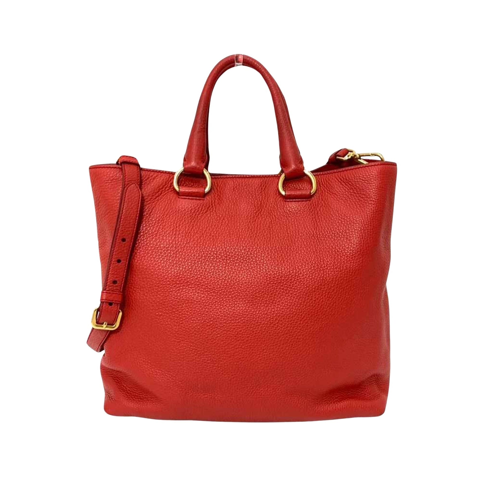 Prada Tote Vitello Tote Bag