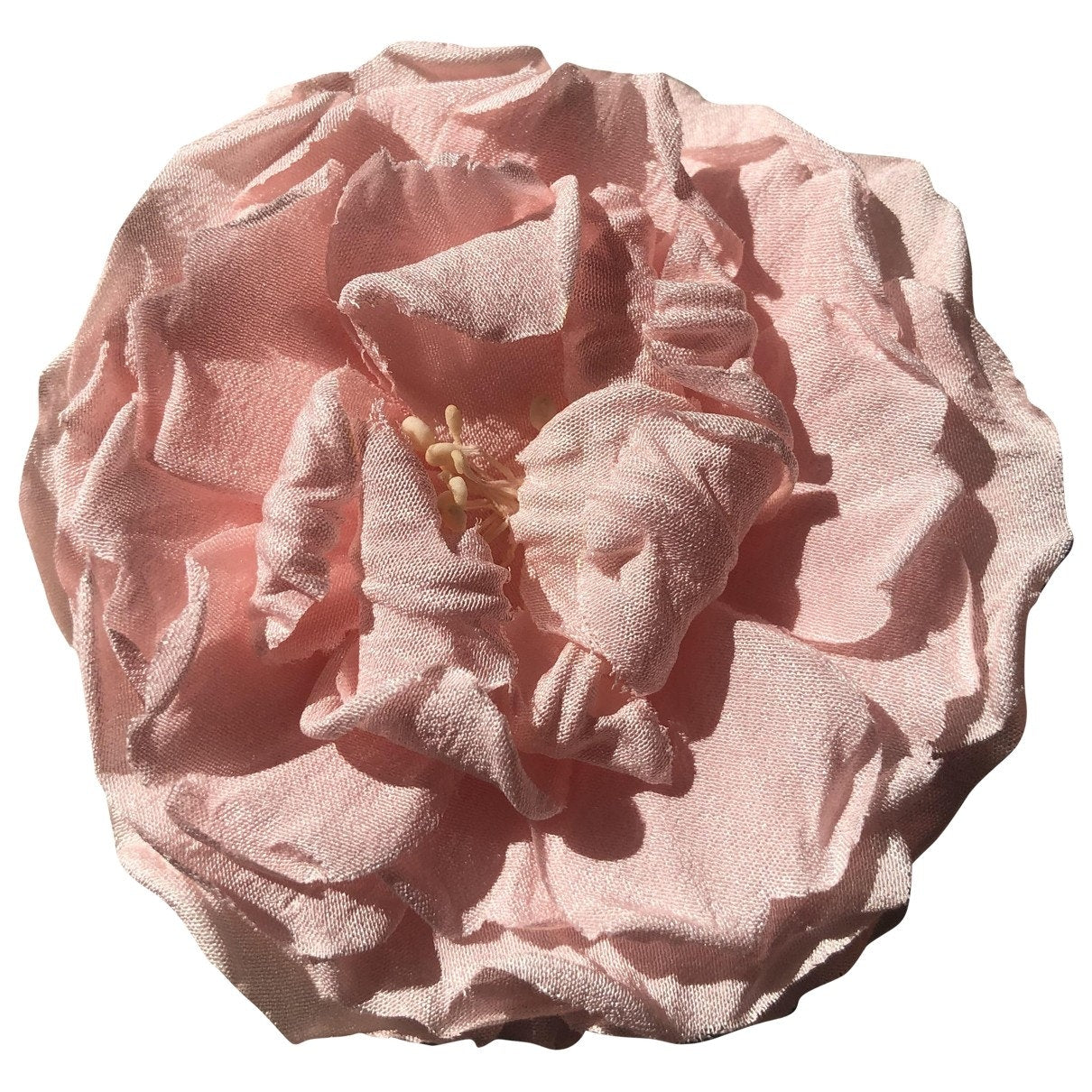 Gucci pink silk pins & brooches