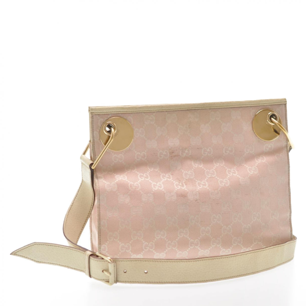 Gucci pink cloth handbag