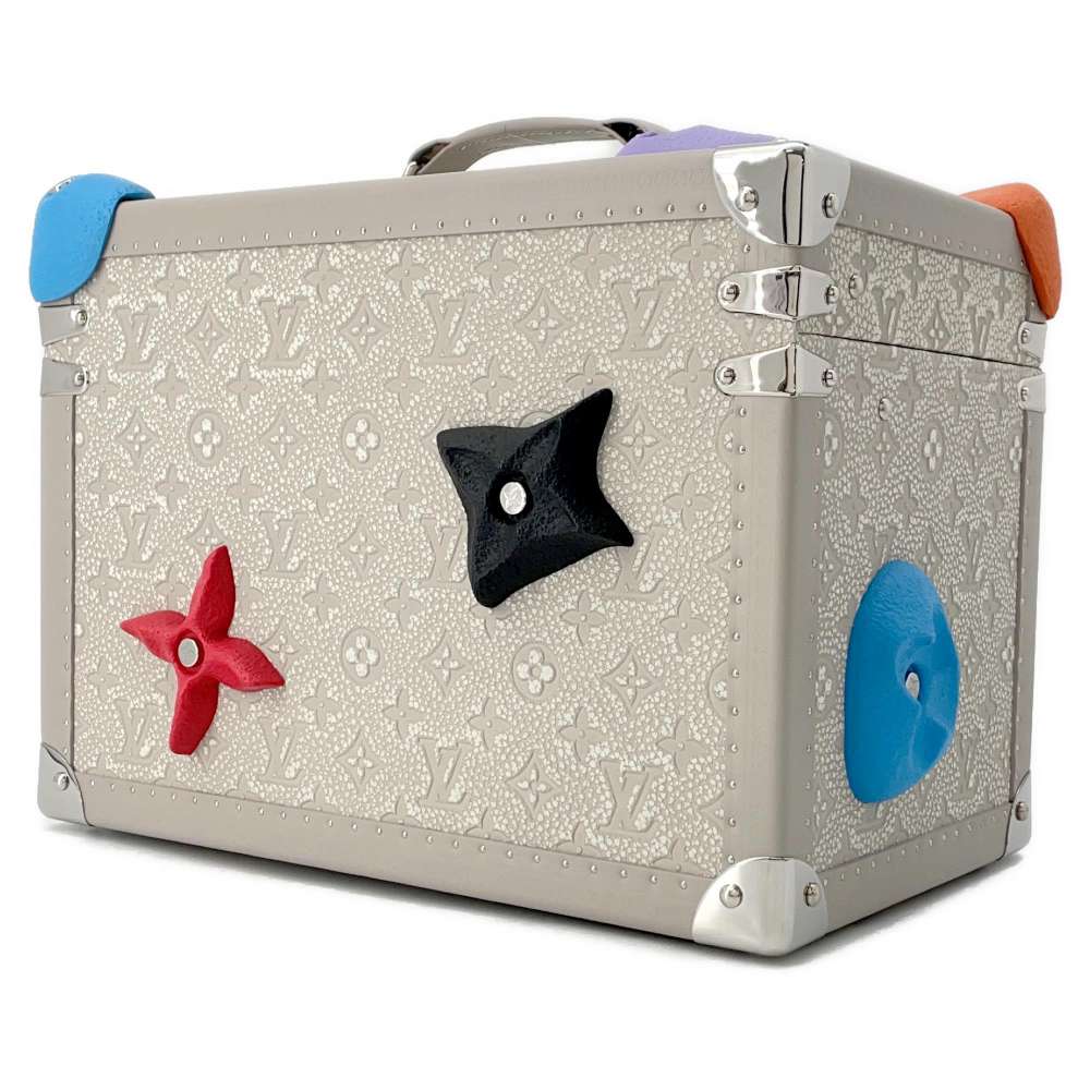 Louis Vuitton ToolBox bouldering Chalk MulticolorM20594 TaurillonMonogramLeather White Jewelry