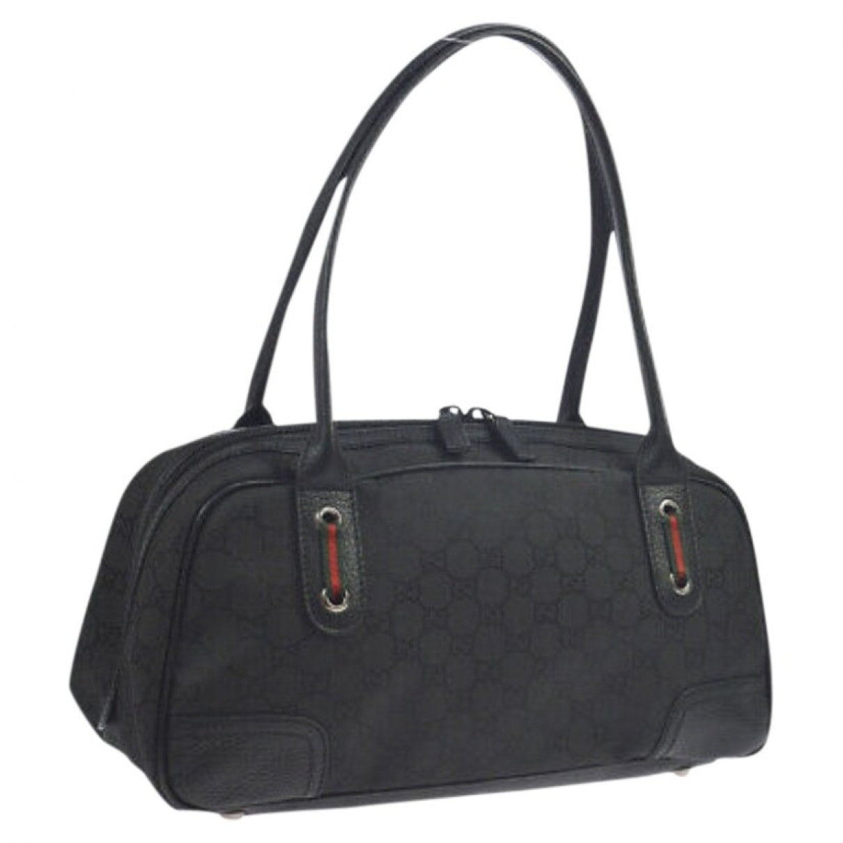 Gucci black cloth handbag