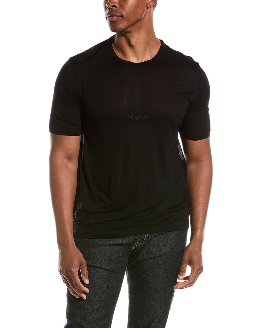 YSL Saint Laurent T-Shirt 2 Black Handbag