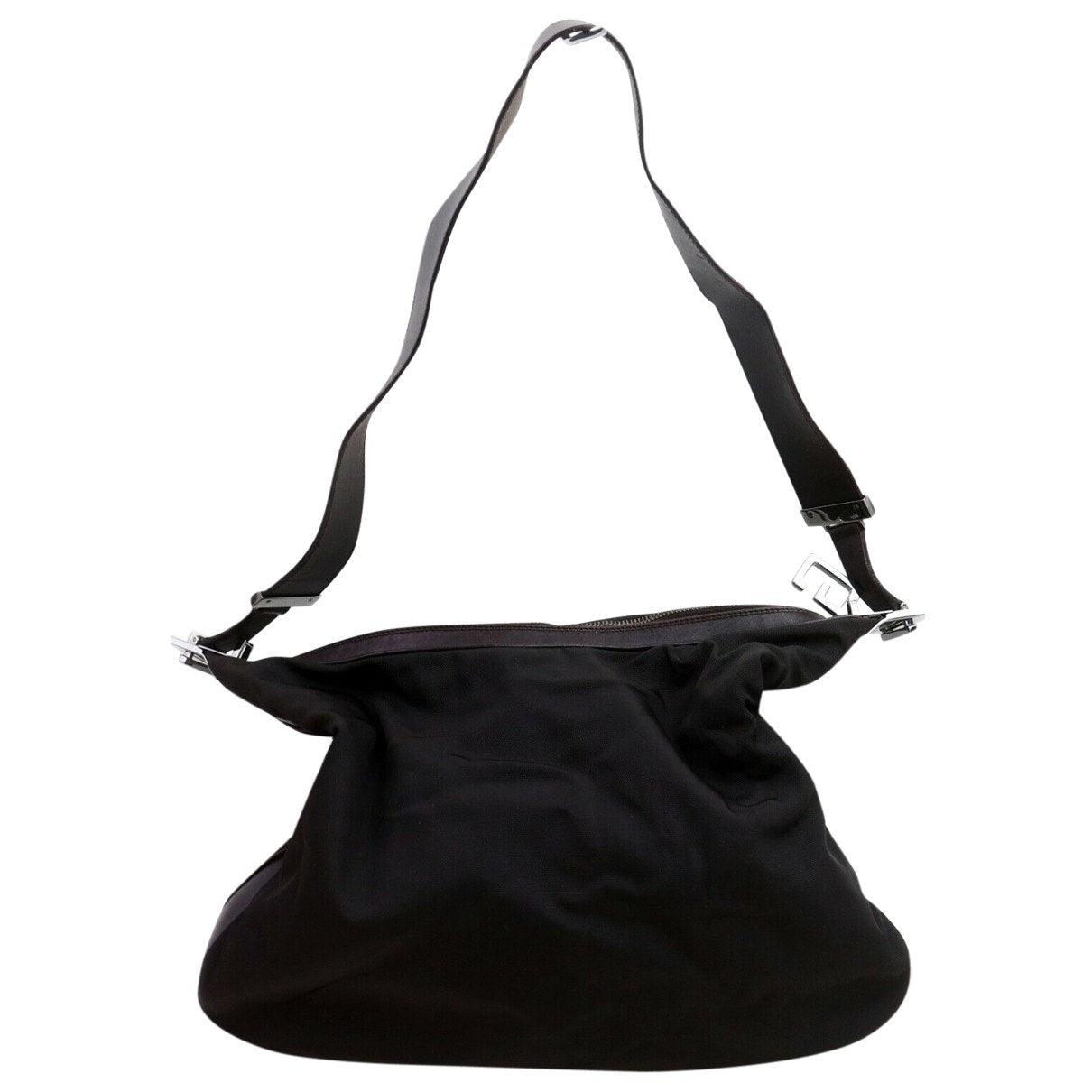 Gucci brown cloth handbag
