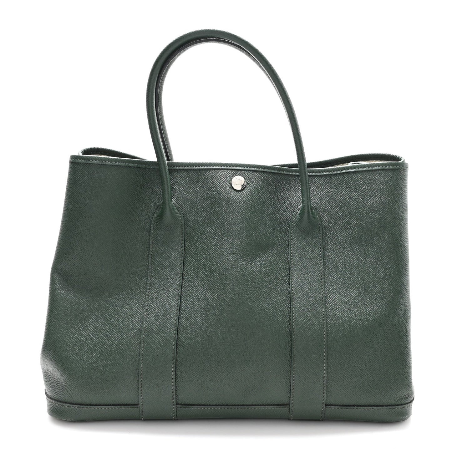 Hermes Epsom Garden Party Vert Anglais Handbag Travel Bag