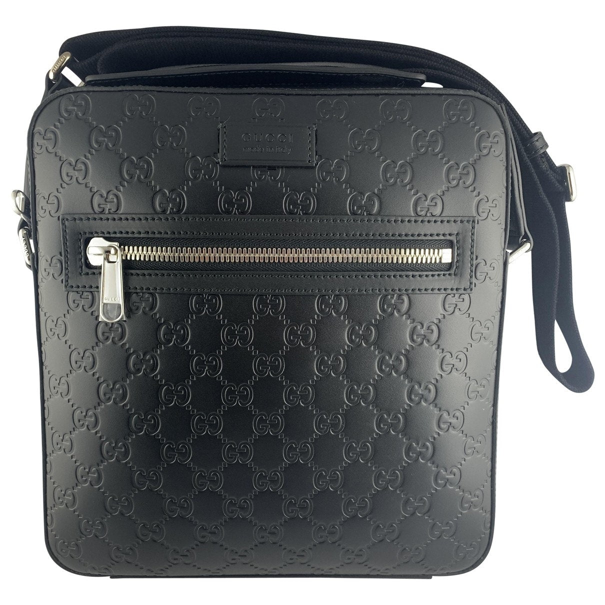 Gucci black leather bag