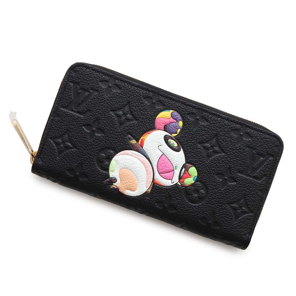 Louis Vuitton × TM Zippy Panda Japan Monogram Leather Wallet Case