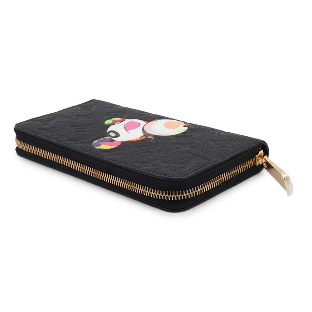 Louis Vuitton × TM Zippy Panda Japan Monogram Leather Wallet Case