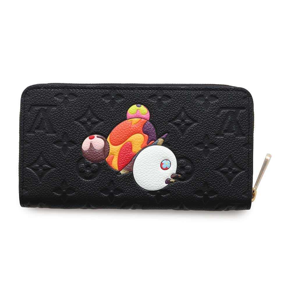 Louis Vuitton × TM Zippy Panda Japan Monogram Leather Wallet Case