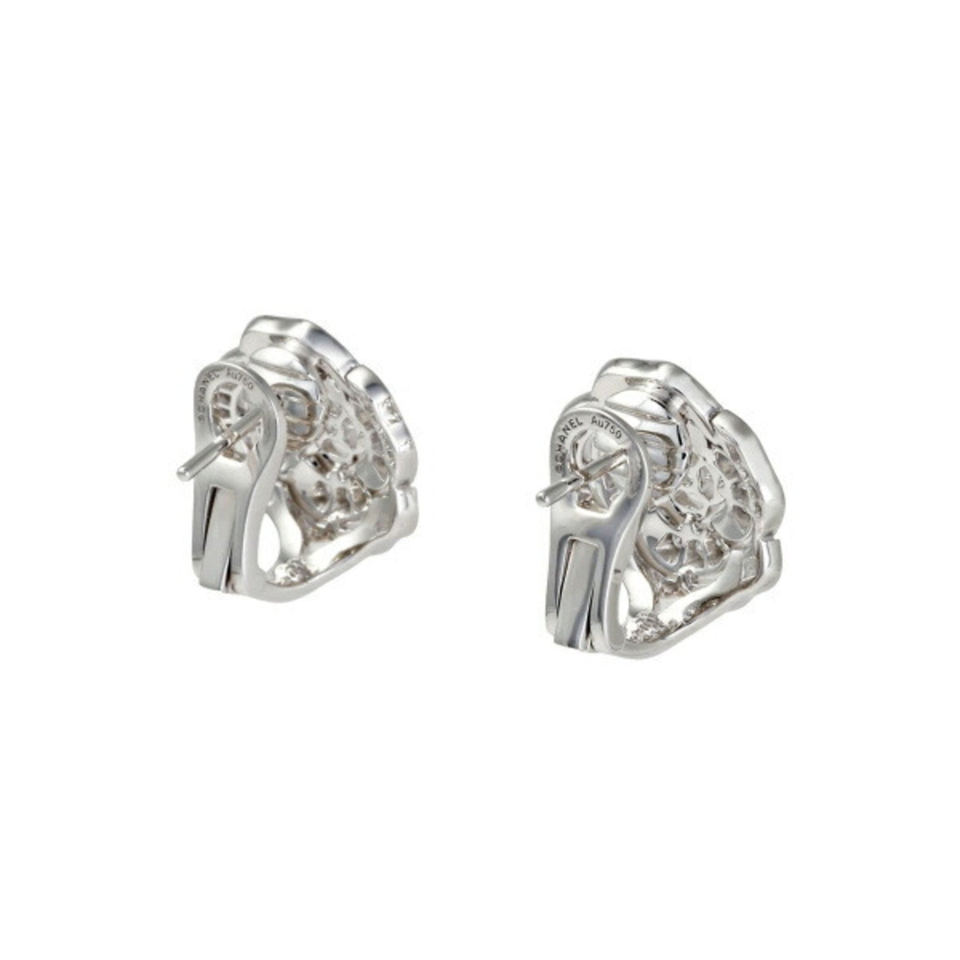 Chanel Camellia Earrings