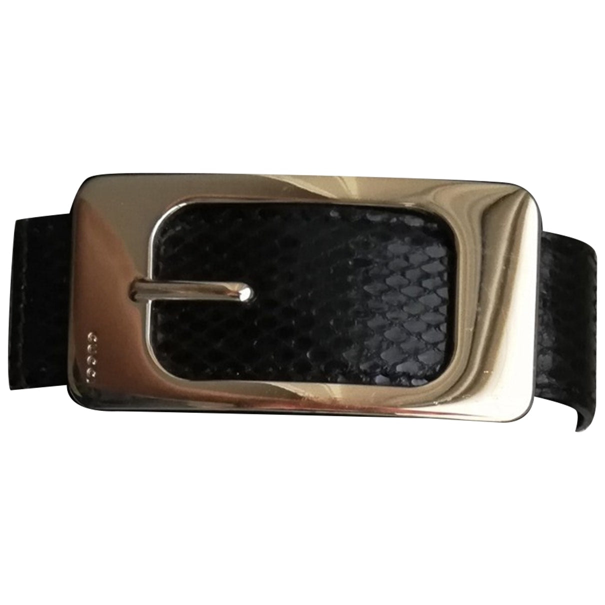 Gucci black cloth clutch bag