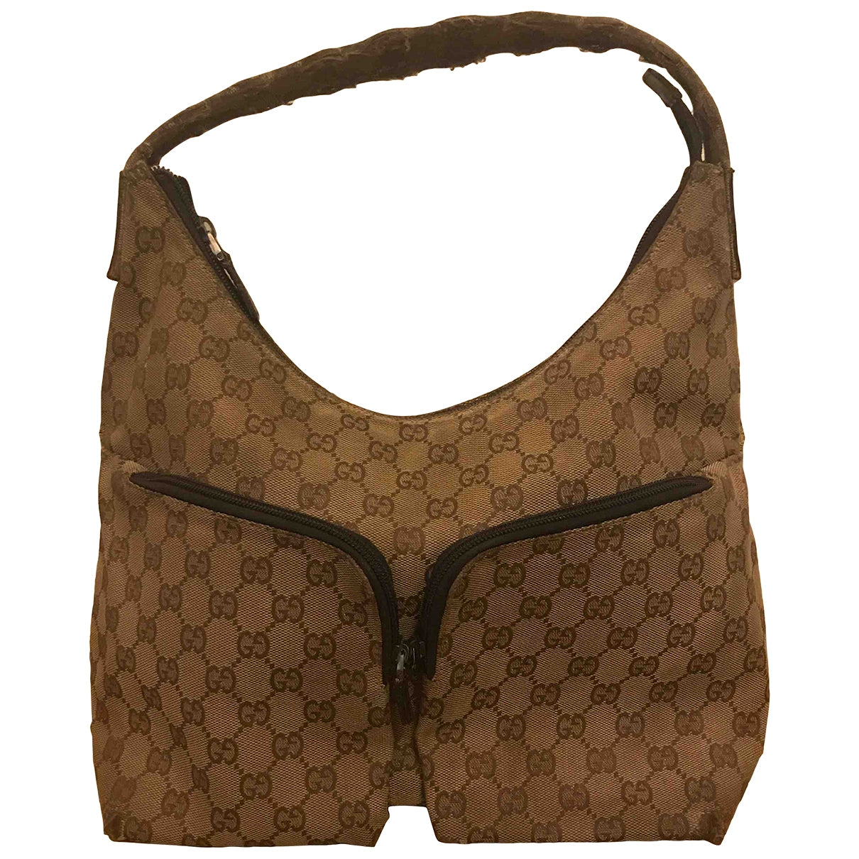 Gucci beige cloth handbag