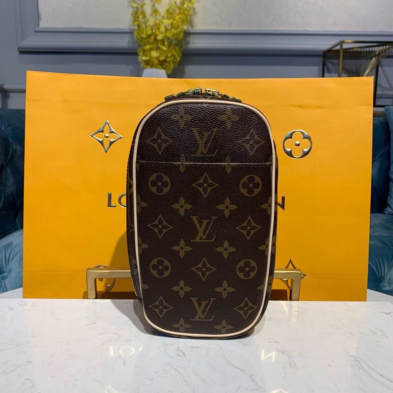 Top Quality Pochette Gange For Women Wobags Canvas Monogram Crossbody Bag
