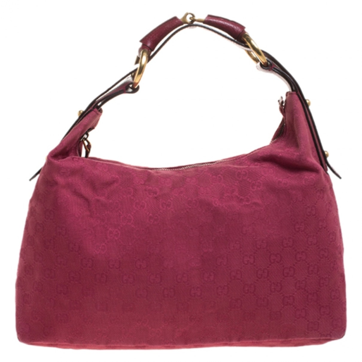 Gucci hobo leather handbag
