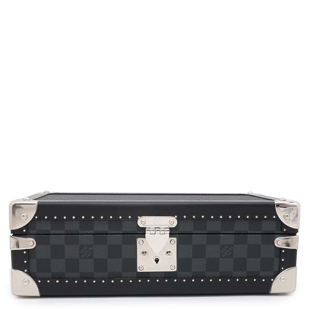 Louis Vuitton Coffret 8 Montor BlackN48226 Graphite Damier Handbag