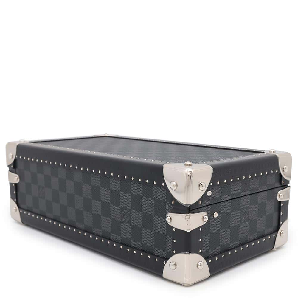 Louis Vuitton Coffret 8 Montor BlackN48226 Graphite Damier Handbag