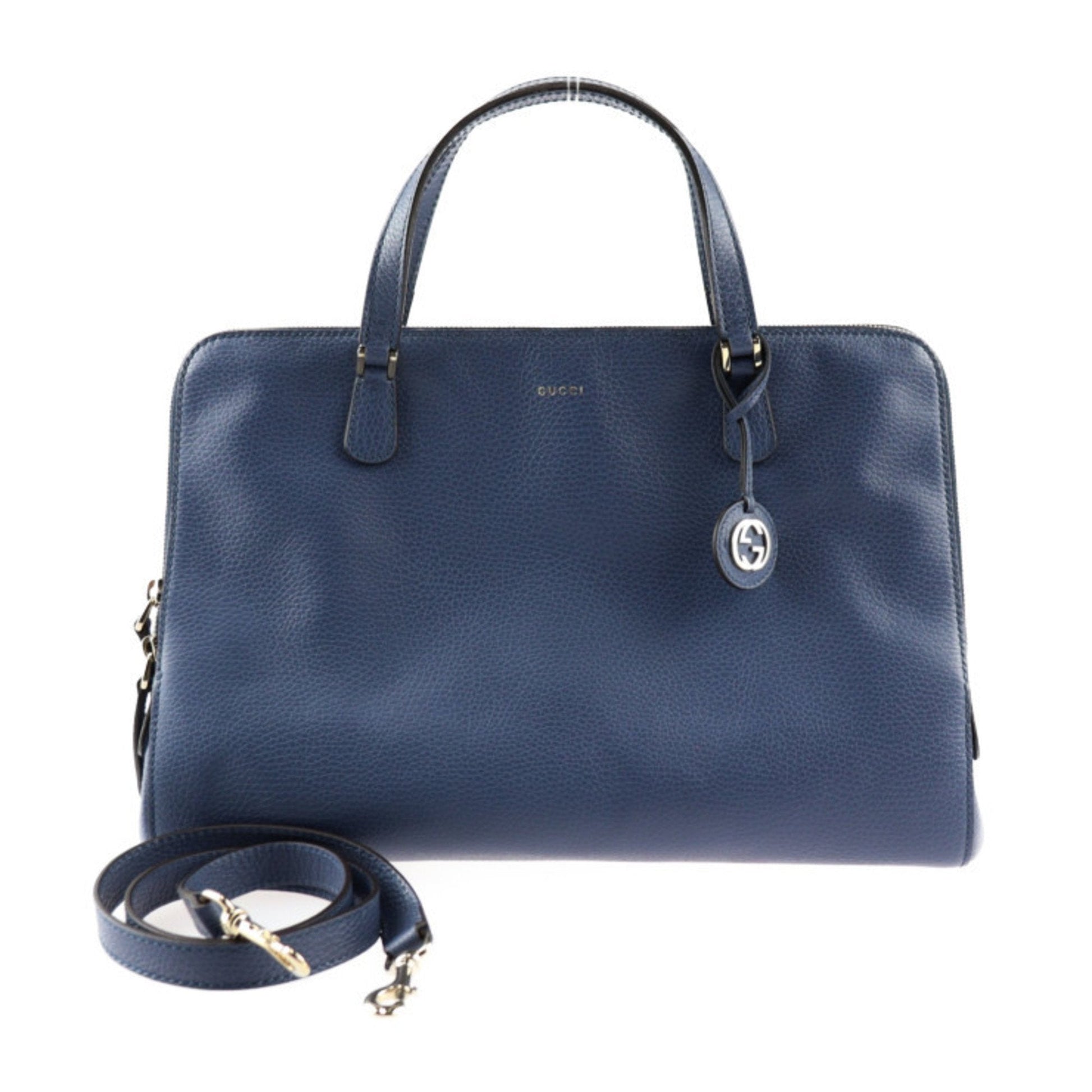 Gucci Interlocking Handbag Travel Bag G 76