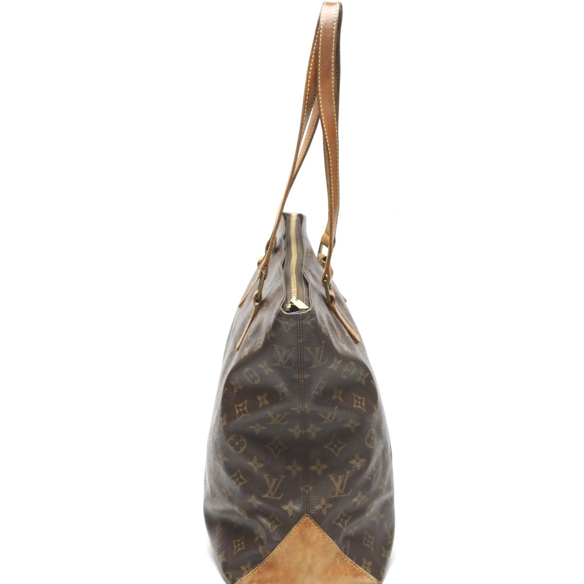 Louis Vuitton M51151 Cabas Mezzo Cabas Mezzo Monogram Canvas Brown Tote Bag
