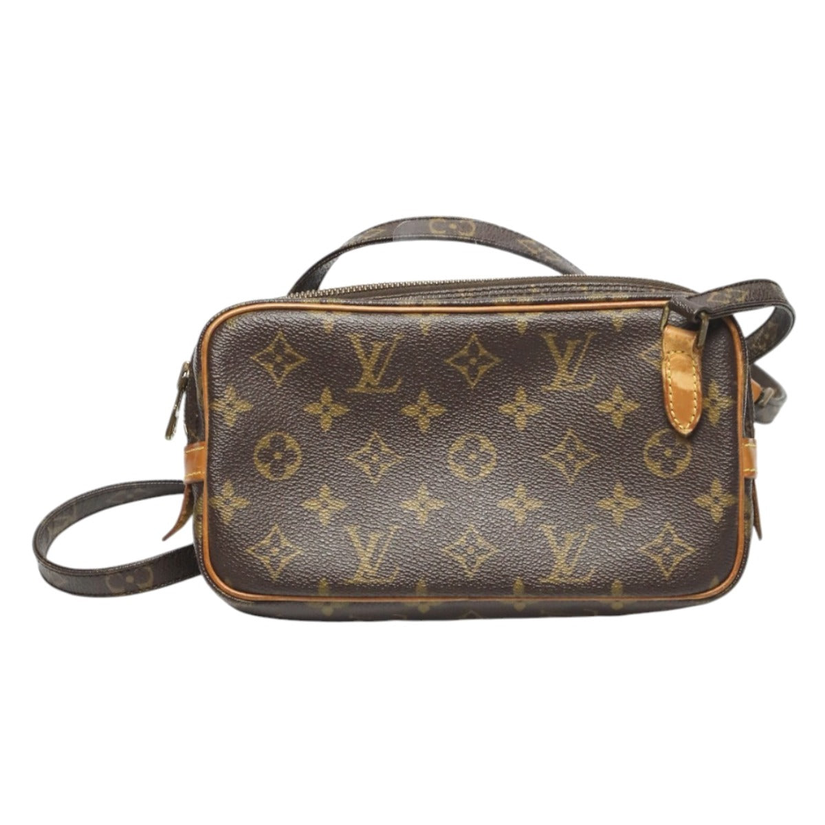 Louis Vuitton M51828 Marley Bandouliere Monogram Canvas Brown Shoulder Bag