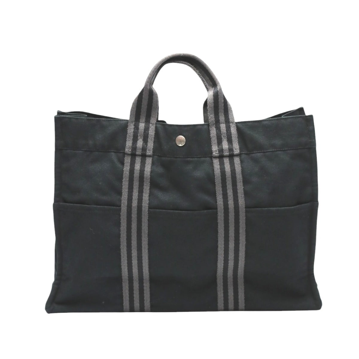 Hermes Tote Bag Cotton Tote Bag Fool Toemm Her Black