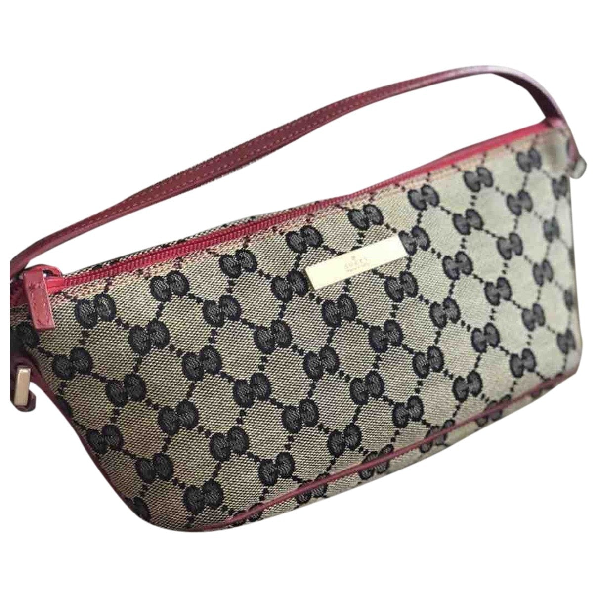 Gucci beige cloth handbag