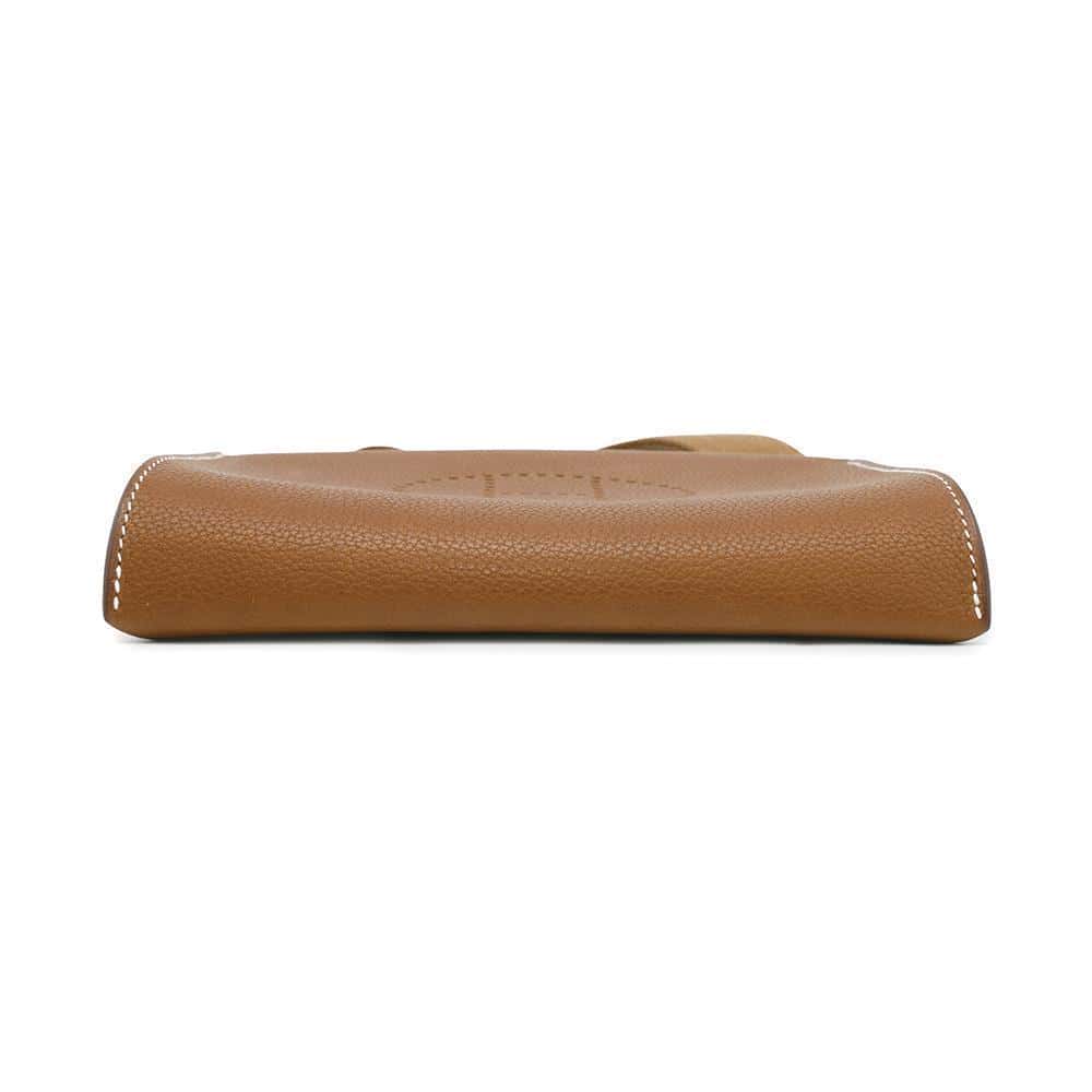 Videpoches Fauve Barenia Fauve Handbag Leather Travel Bag