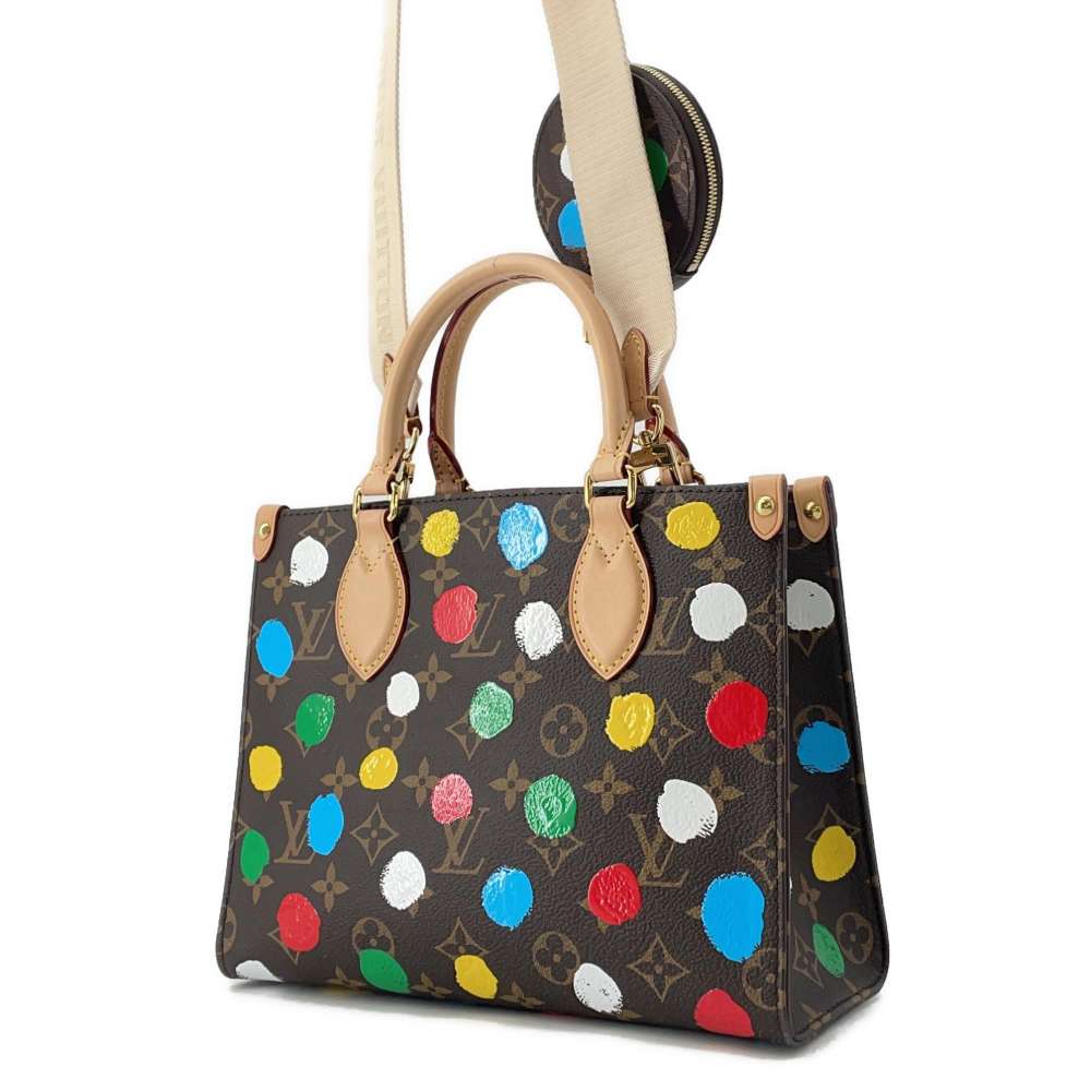 Louis Vuitton LVxYK Onthego RedM46380 Size PM Monogram Handbag