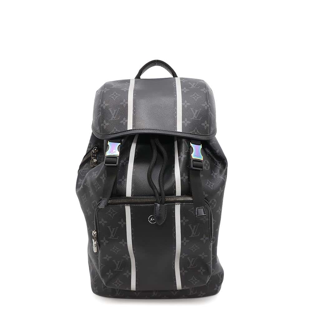 Louis Vuitton Backpack Fragment NoirM43409 Eclipse Flash Monogram