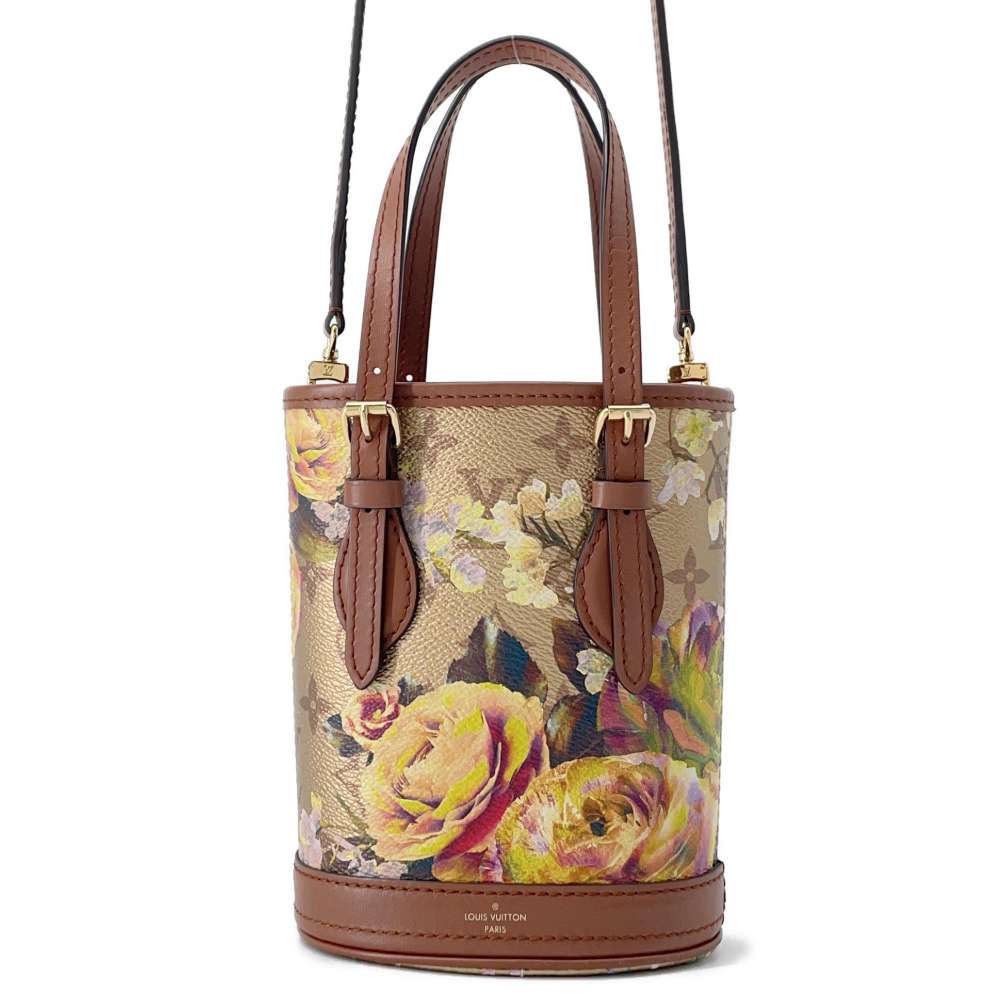 Louis Vuitton bucket arden Monogram Nano Bucket Bag