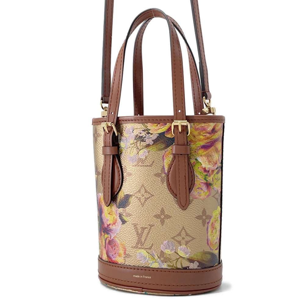 Louis Vuitton bucket arden Monogram Nano Bucket Bag