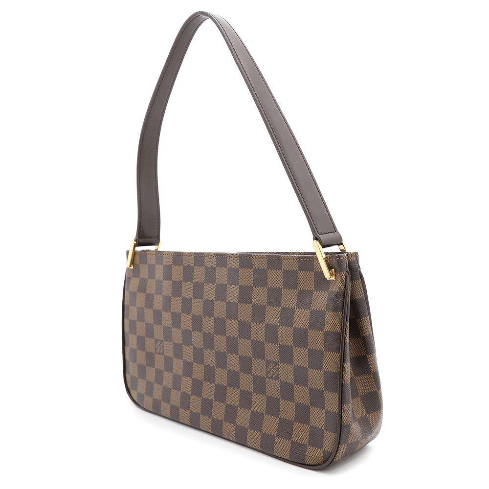 Louis Vuitton Aubagne RedN51129 Ebene Damier Canvas Handbag