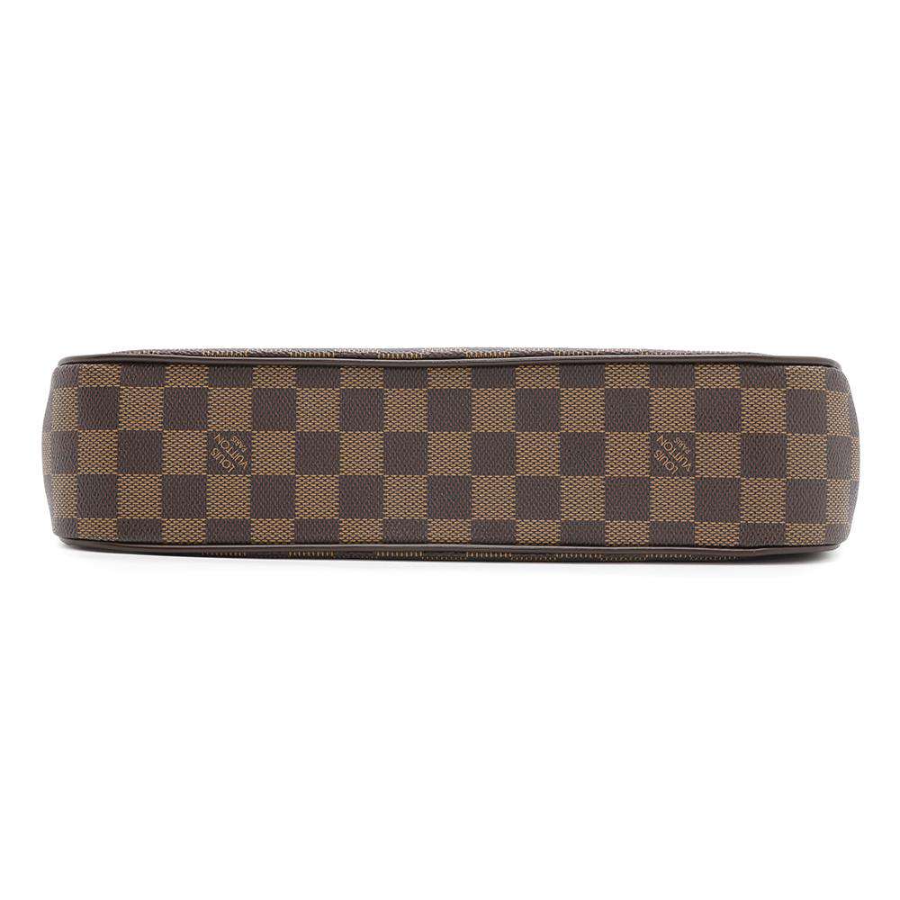 Louis Vuitton Aubagne RedN51129 Ebene Damier Canvas Handbag