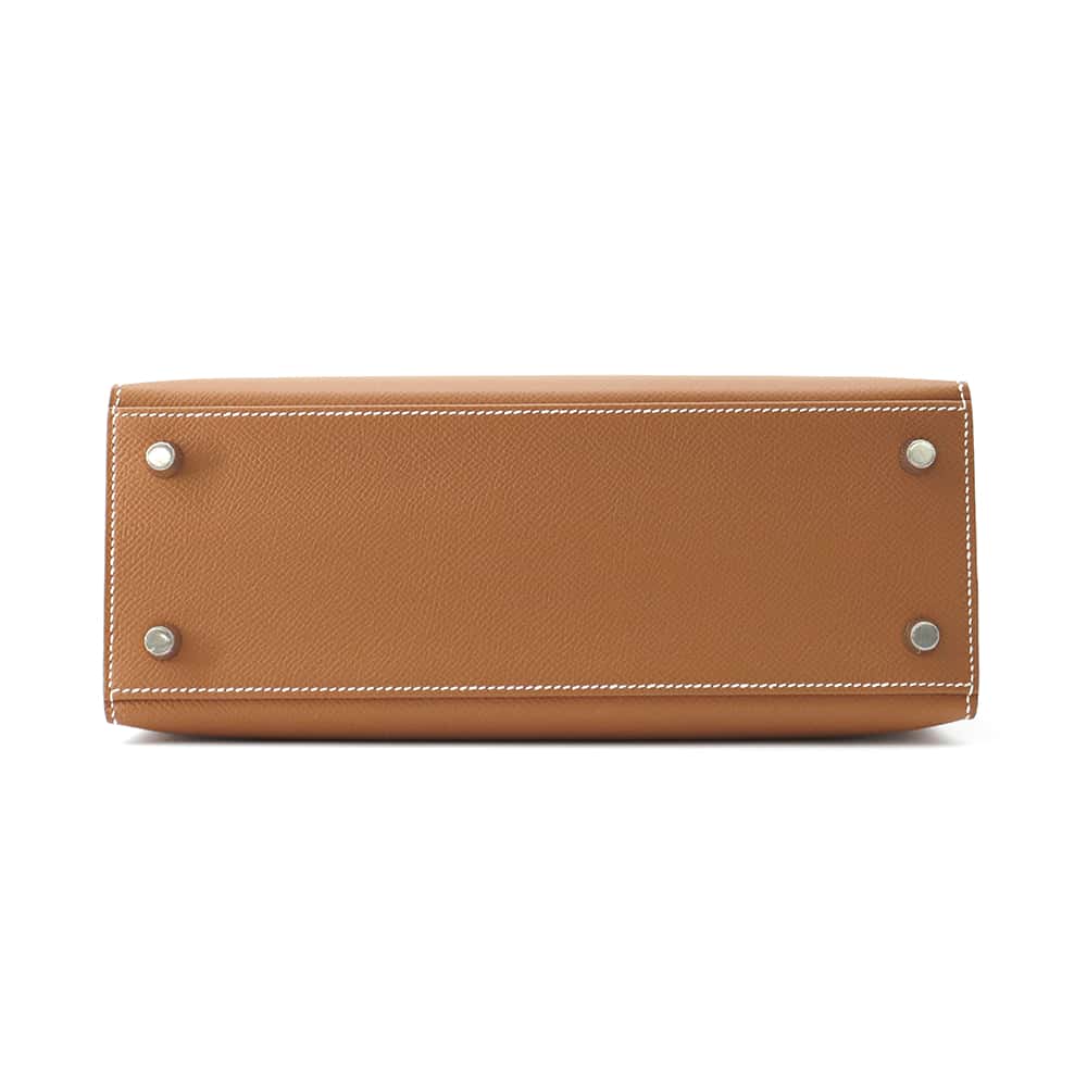 Kelly Sellier Epsom Size Handbag Gold Travel Bag