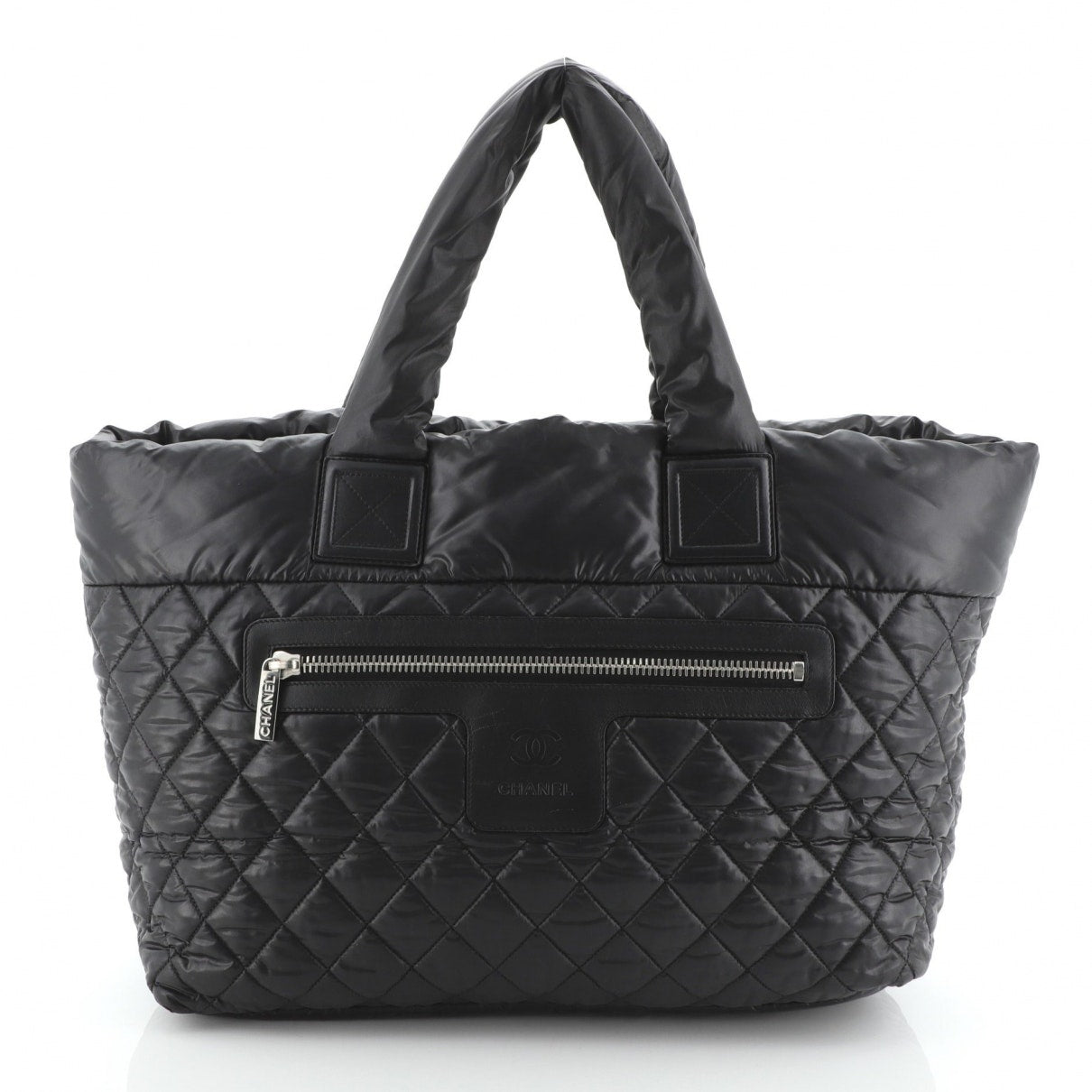 Chanel Coco Cocoon Black Leather Handbag