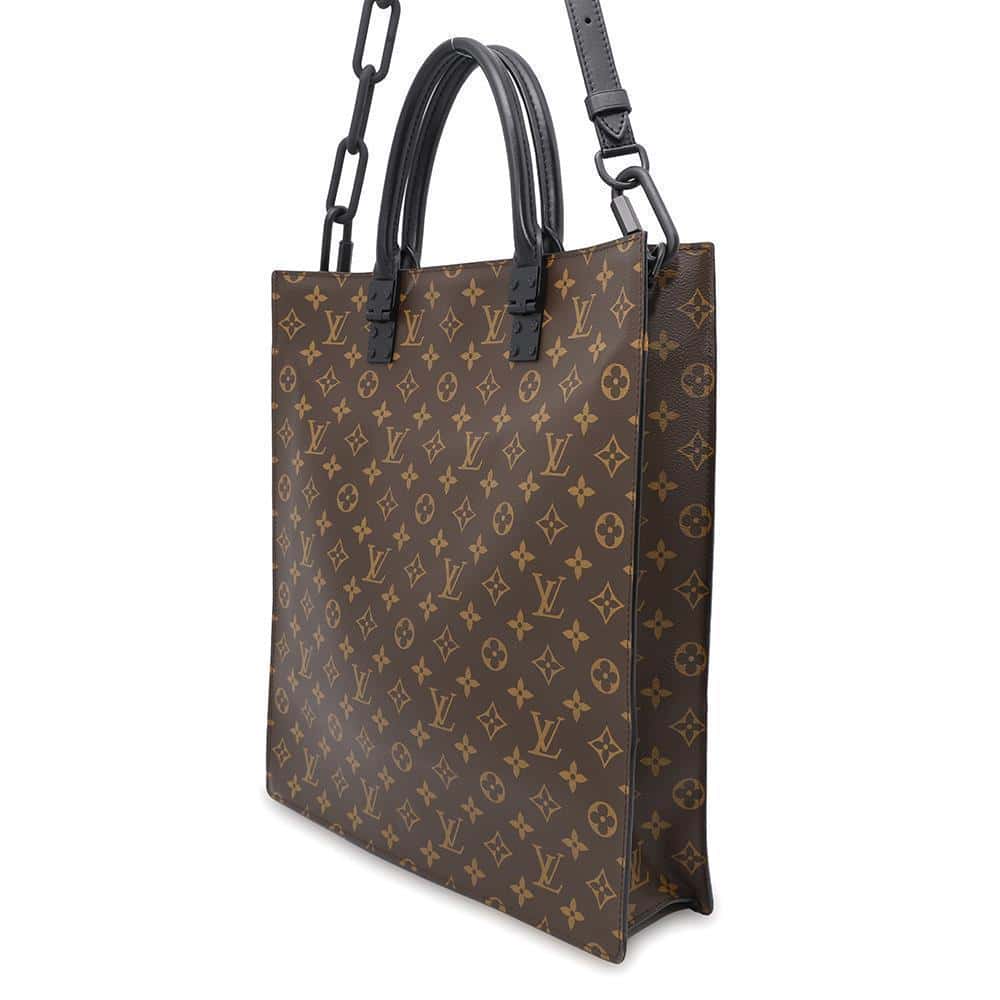 Louis Vuitton Sac Plat BlackM44475 Solar Powered Ray Monogram Handbag