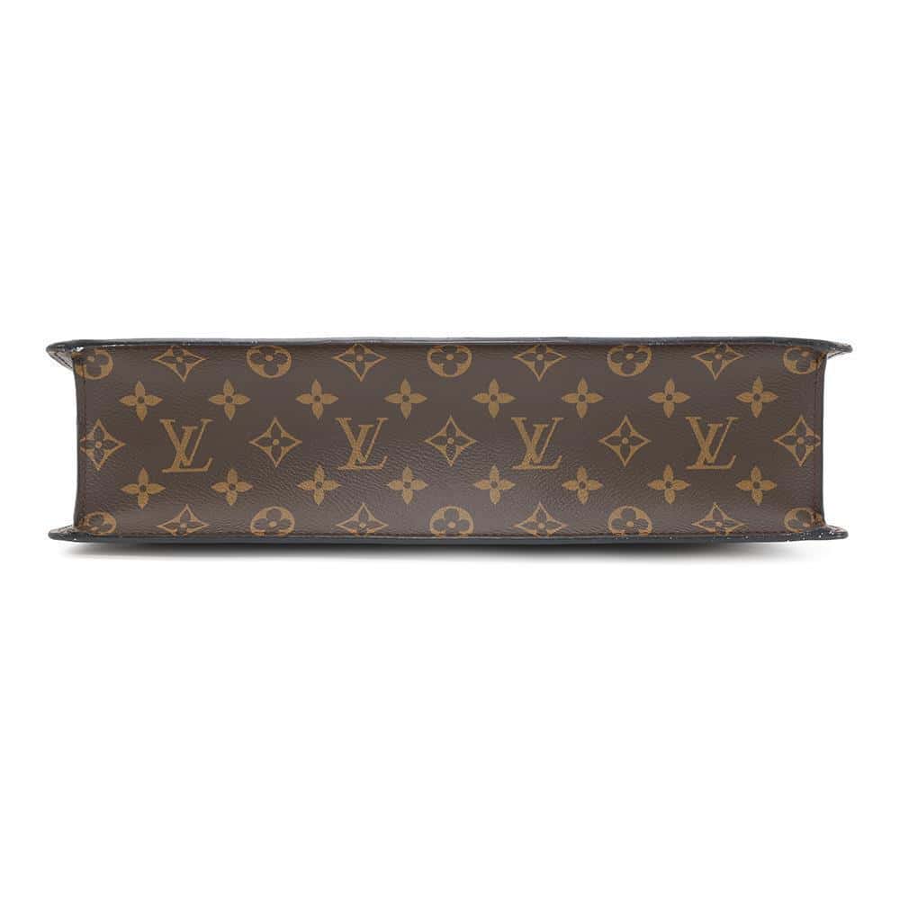 Louis Vuitton Sac Plat BlackM44475 Solar Powered Ray Monogram Handbag
