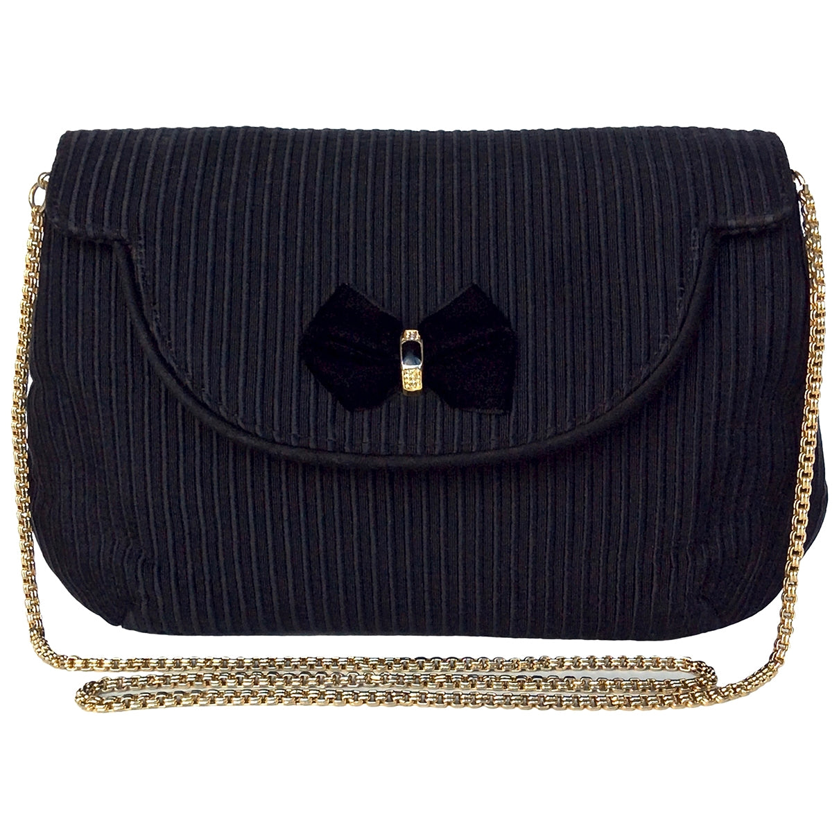 Gucci black cloth handbag