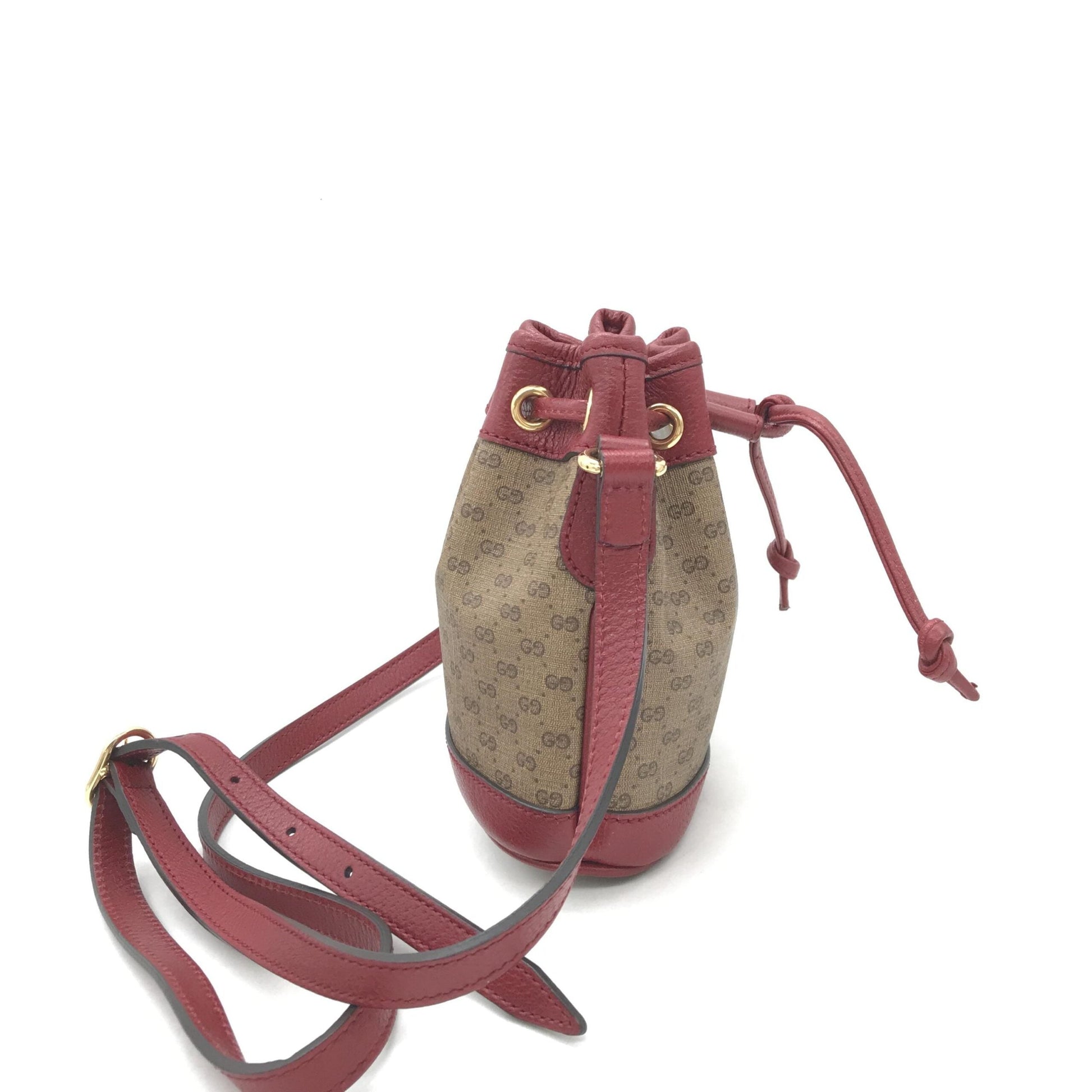 Gucci Doraemon X Gucci Coated Canvas Bucket Women's Bag