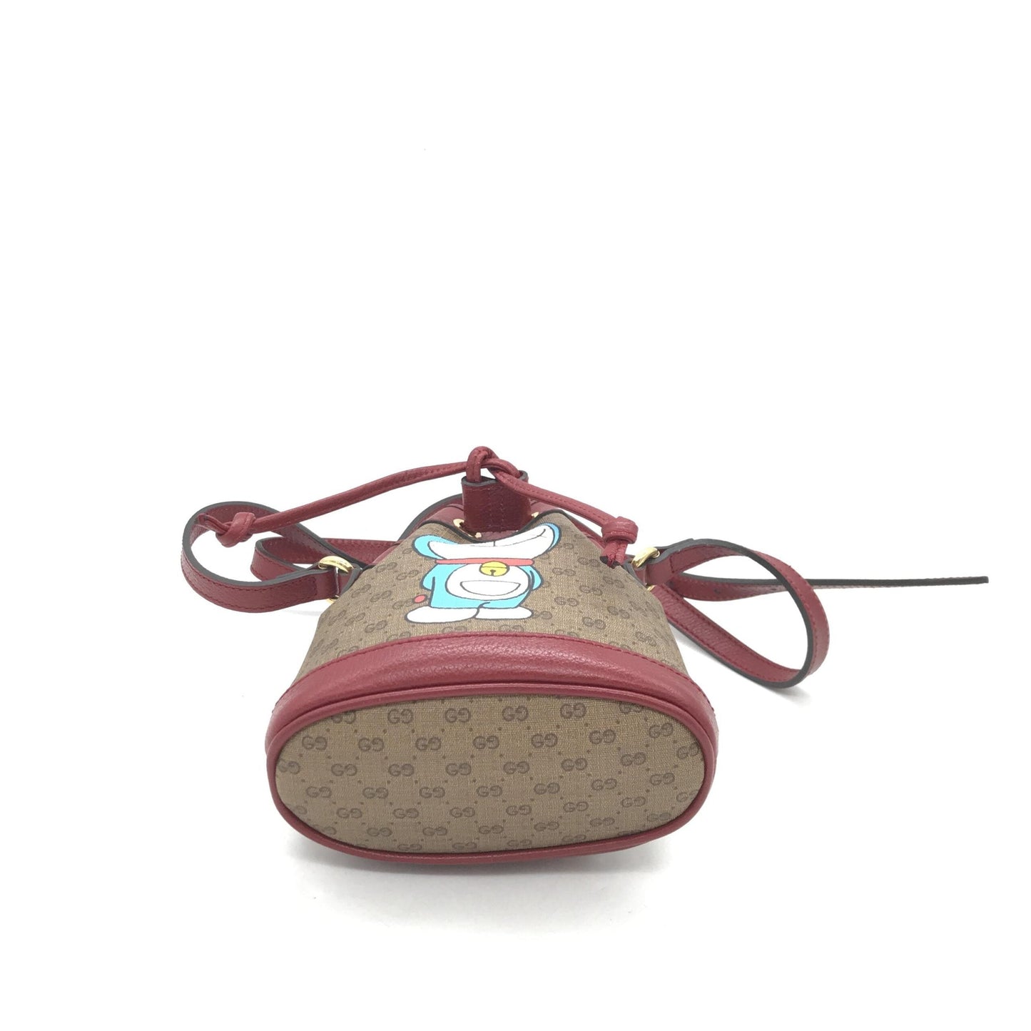 Gucci Doraemon X Gucci Coated Canvas Bucket Women's Bag