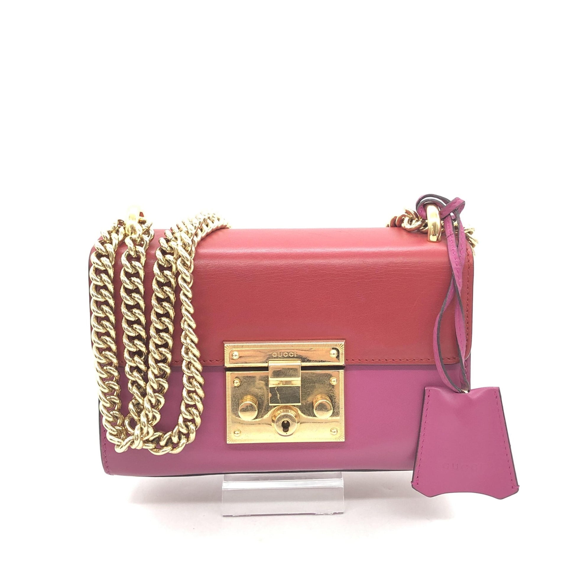 Gucci Padlock Crossbody Shoulder Bag In Women's Pink