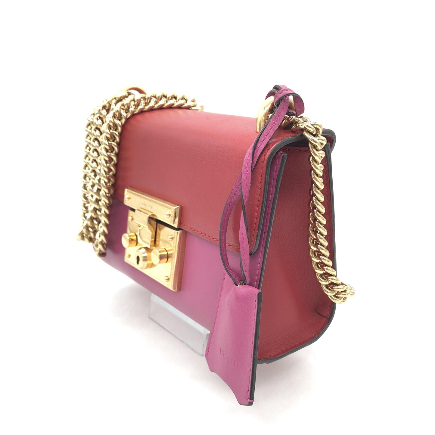 Gucci Padlock Crossbody Shoulder Bag In Women's Pink