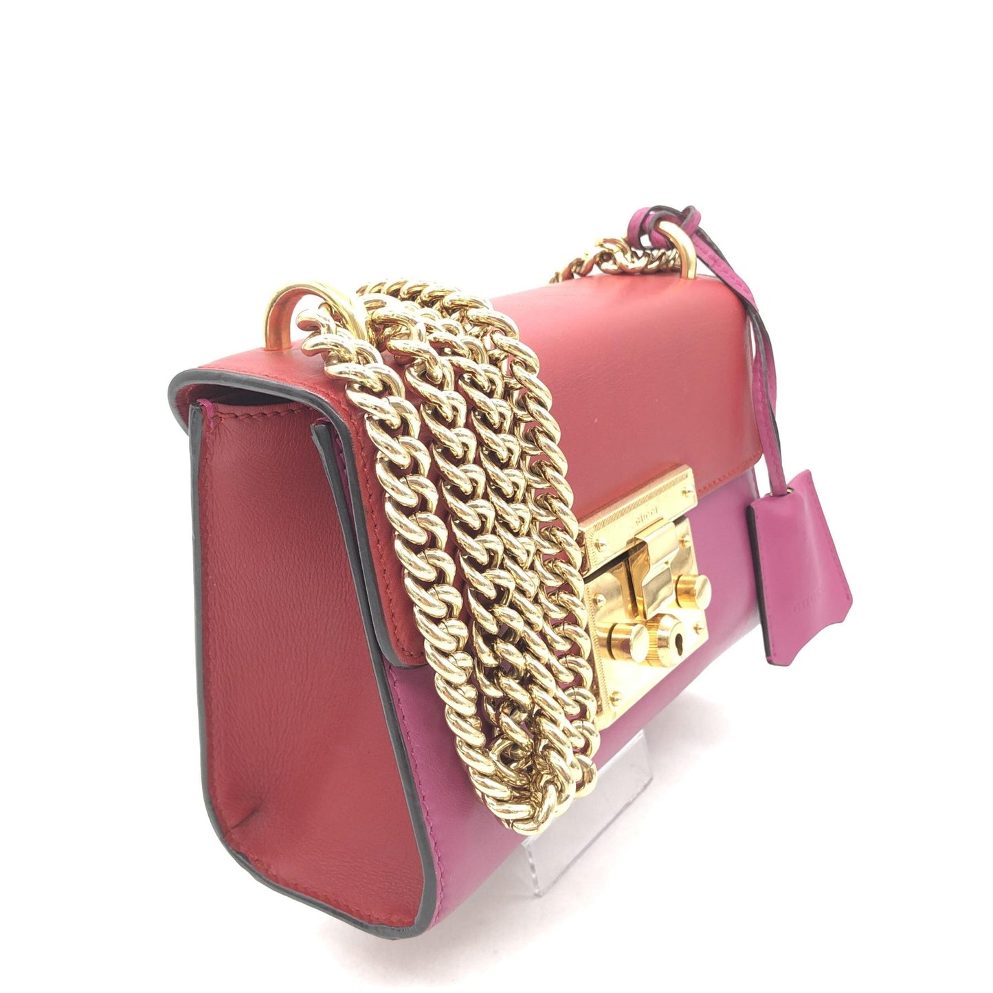 Gucci Padlock Crossbody Shoulder Bag In Women's Pink