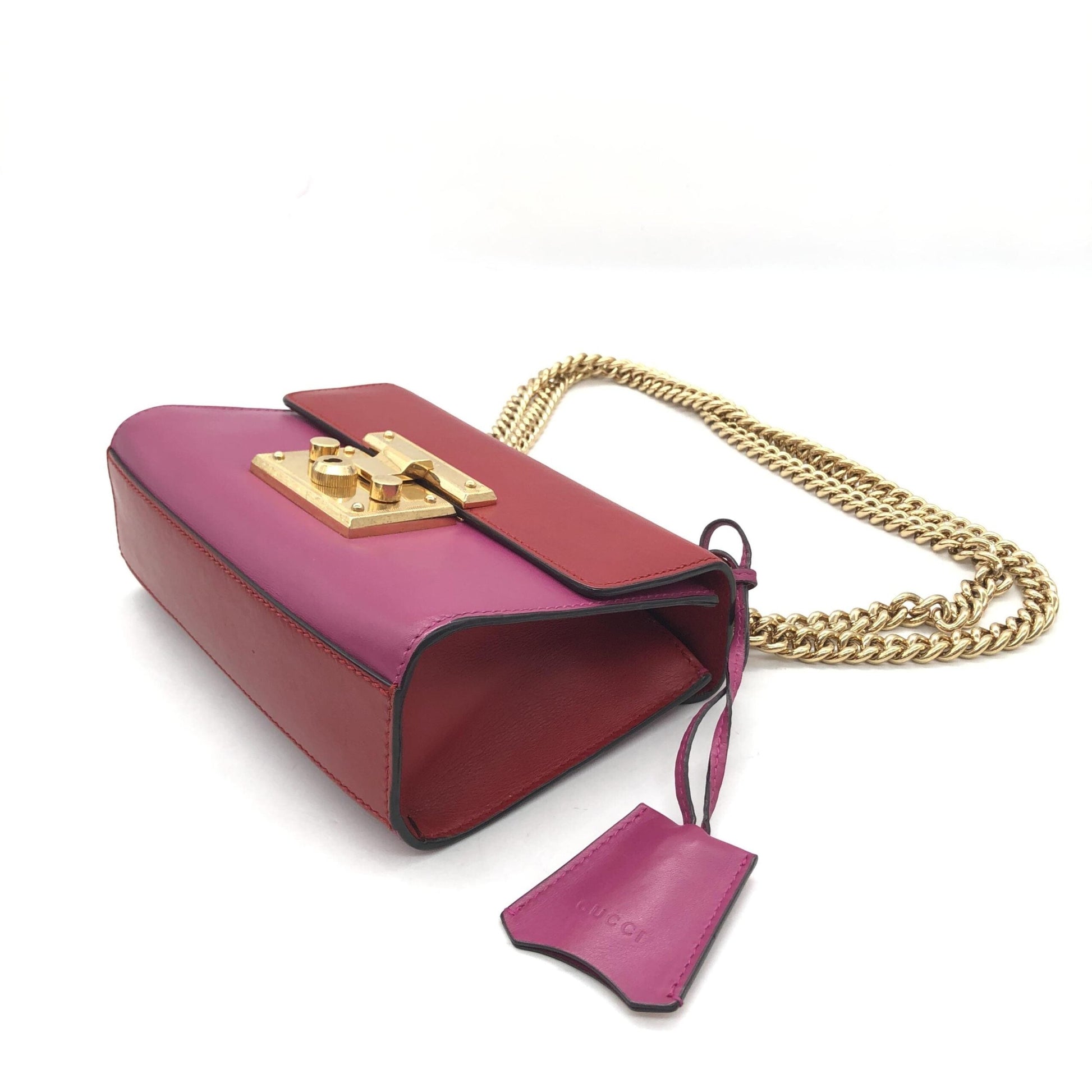 Gucci Padlock Crossbody Shoulder Bag In Women's Pink