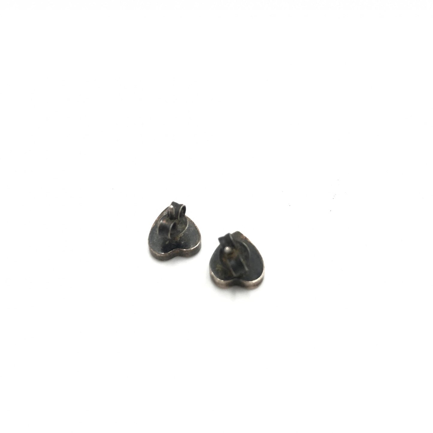 Gucci Silver 925 Heart Stud Women's Earrings