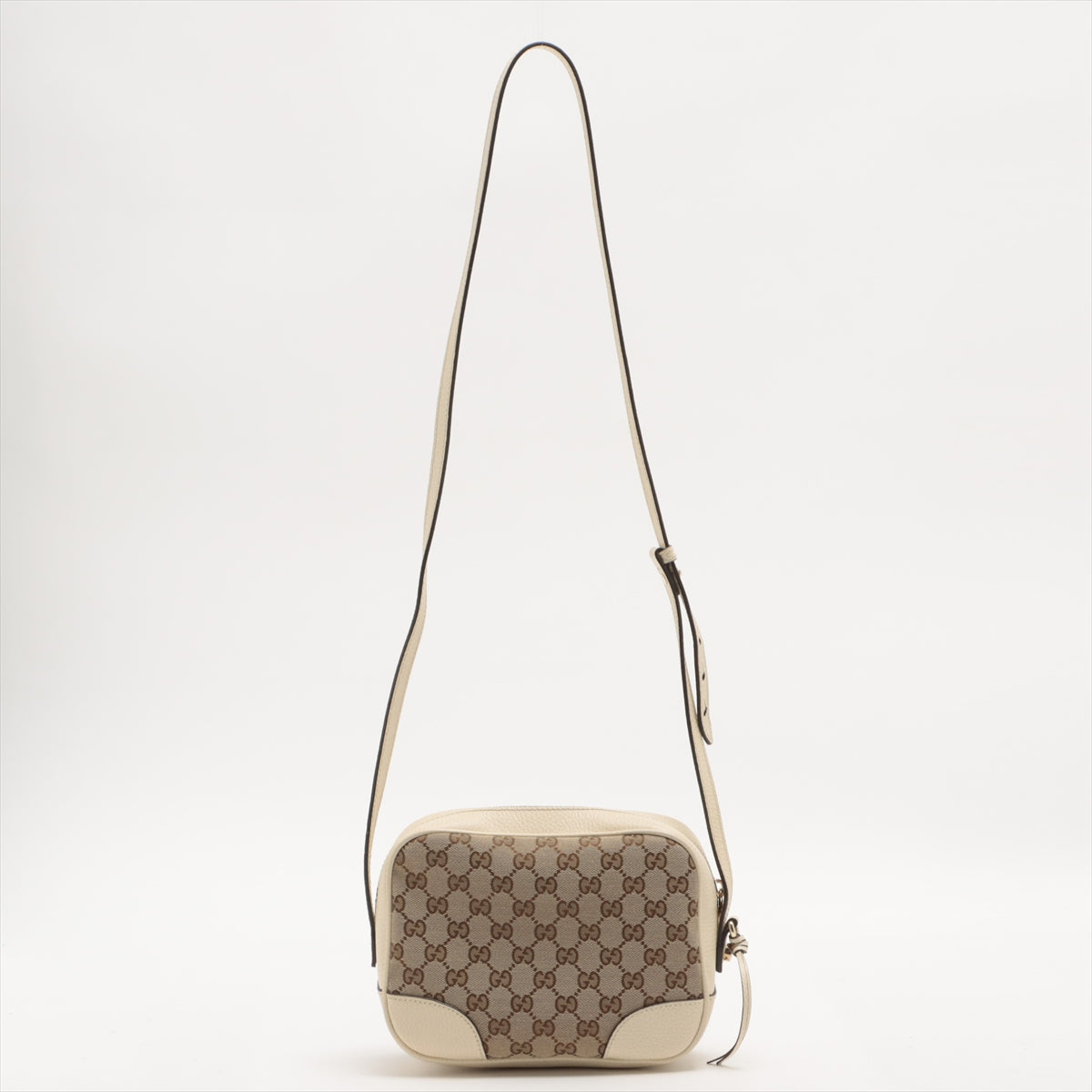 Gucci Beige GG Canvas Crossbody Bag [Clearance Sale]