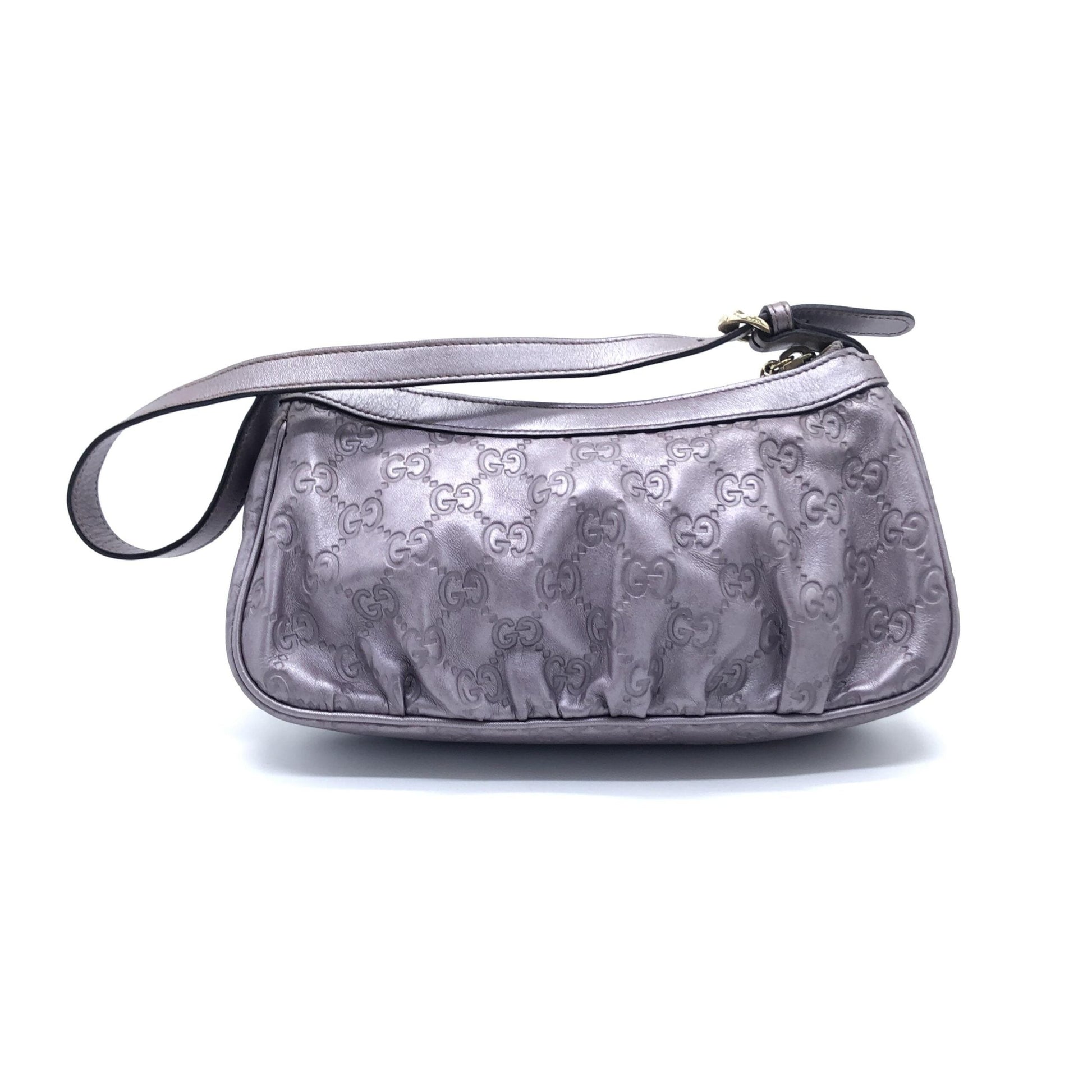 Gucci Metallic Guccissima Lovely Shoulder Women's Bag
