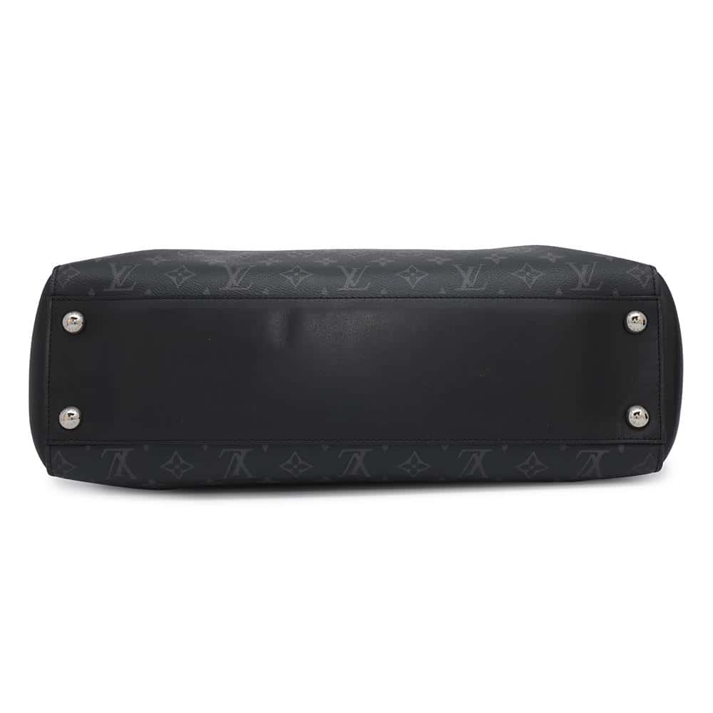 Louis Vuitton Grand Sac NoirM44733 Eclipse Monogram Handbag