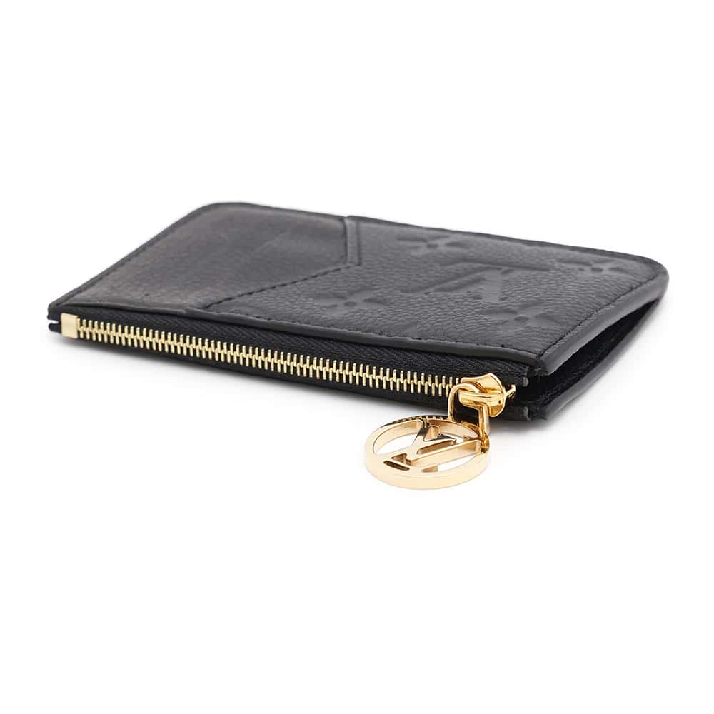 Louis Vuitton Card Porto Cult Romy NoirM81883 Monogram Empreinte Leather Wallet Case
