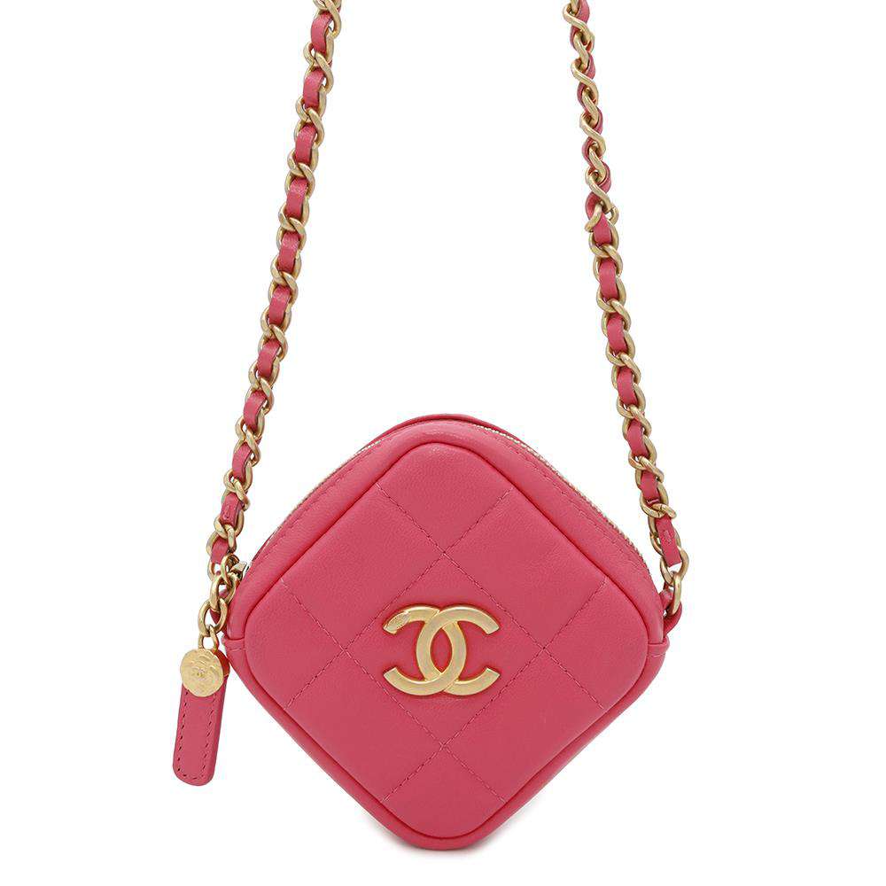 Chanel CC Logo ChainShoulder PinkAP1926 Lambskin Shoulder Bag